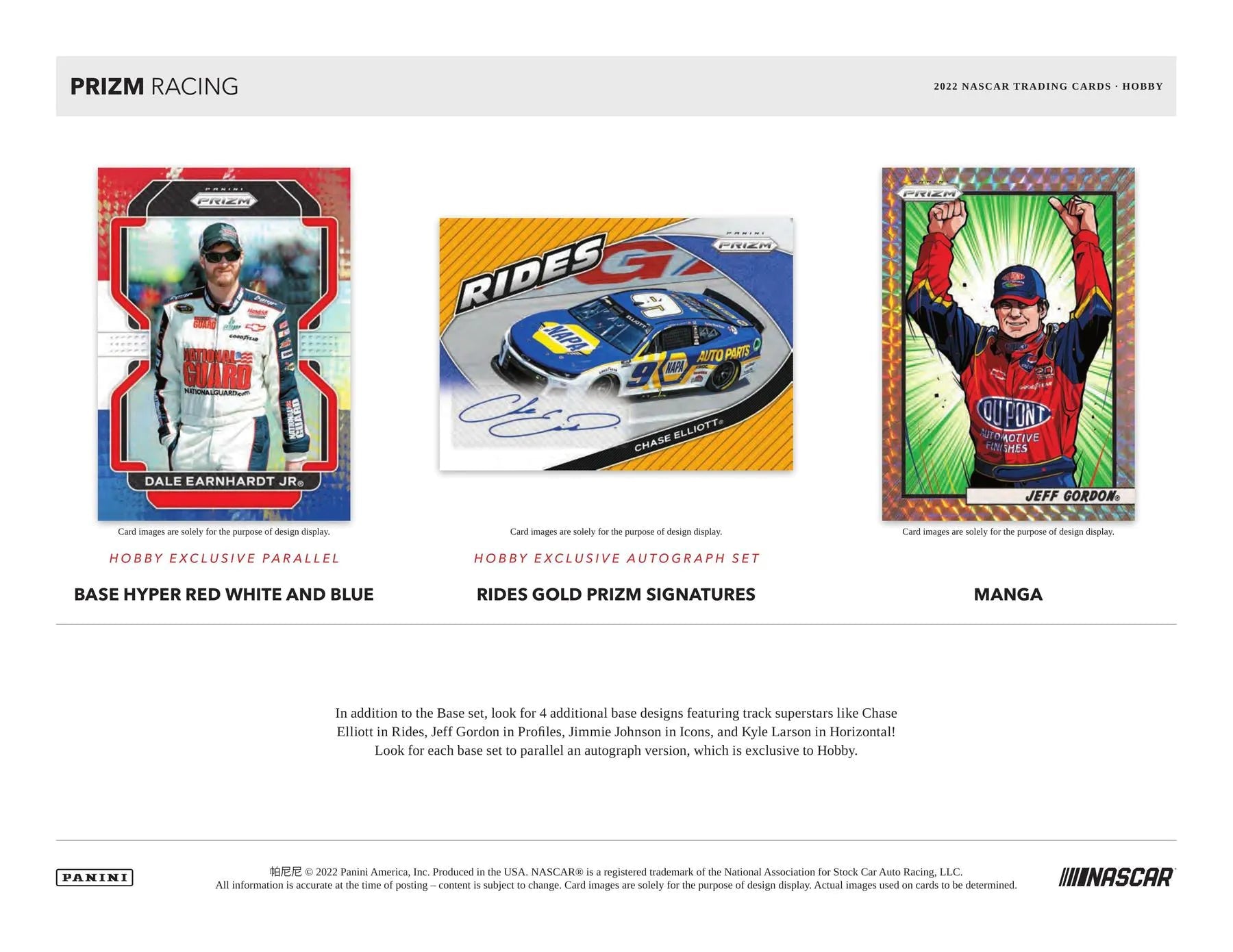 2022 Panini Prizm Racing Hobby Box - Columbia Hobby - Sports Card Boxes - Toploaders - Card Savers