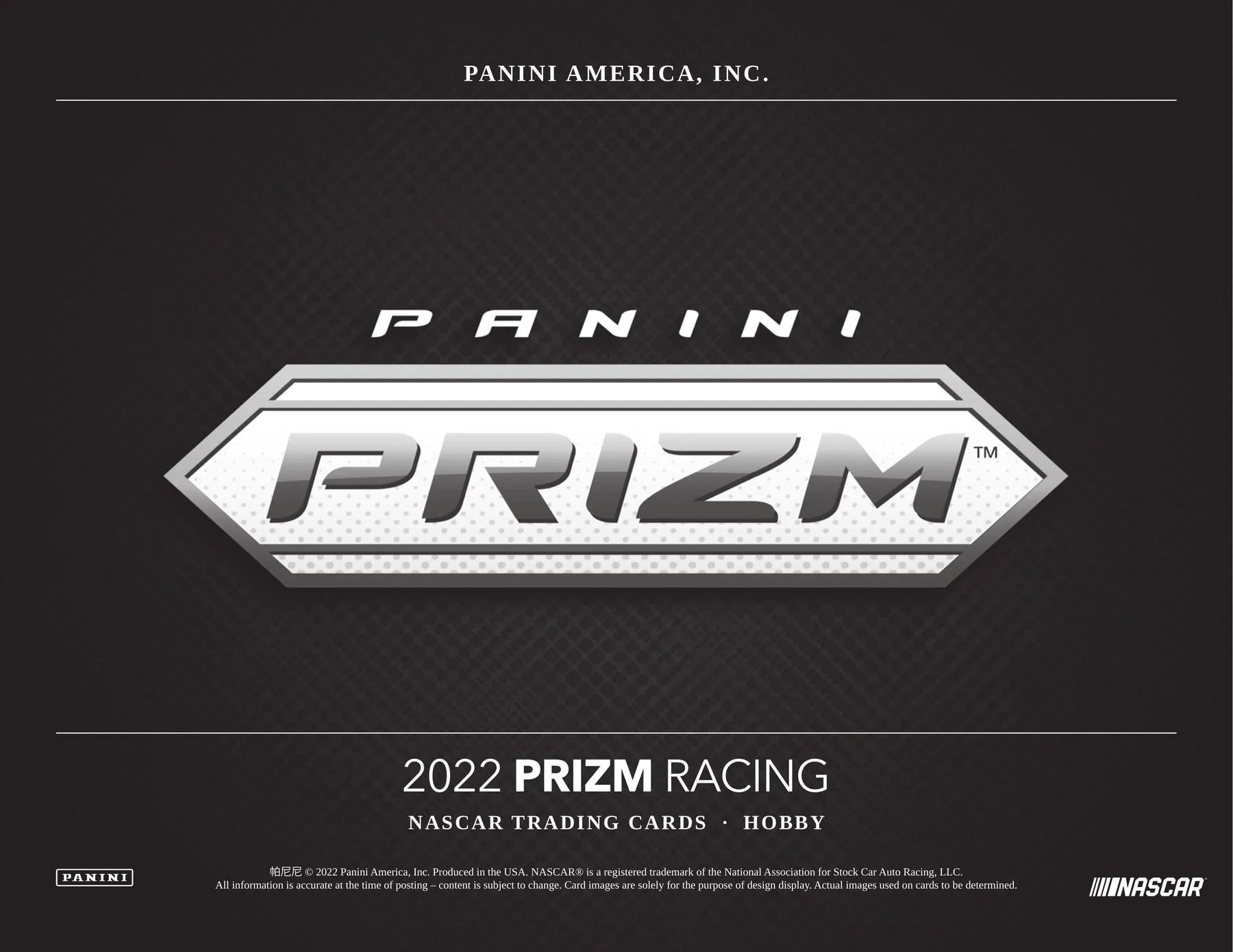 2022 Panini Prizm Racing Hobby Box - Columbia Hobby - Sports Card Boxes - Toploaders - Card Savers