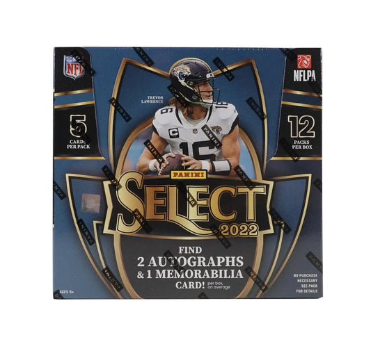 2022 Panini Select Football Hobby Box - Columbia Hobby - Sports Card Boxes - Toploaders - Card Savers