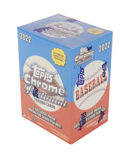 2022 Topps Chrome Platinum Anniversary Baseball 8 - Pack Blaster Box - Columbia Hobby - Sports Card Boxes - Toploaders - Card Savers