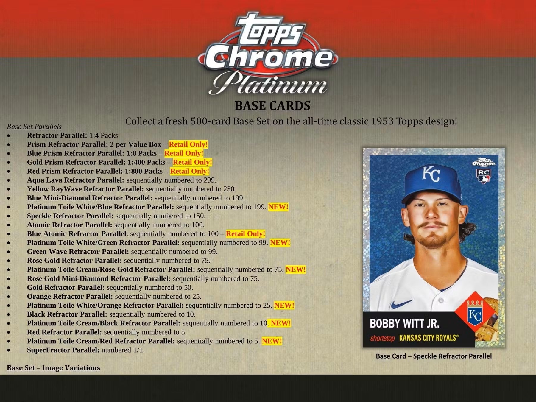 2022 Topps Chrome Platinum Anniversary Baseball 8 - Pack Blaster Box - Columbia Hobby - Sports Card Boxes - Toploaders - Card Savers