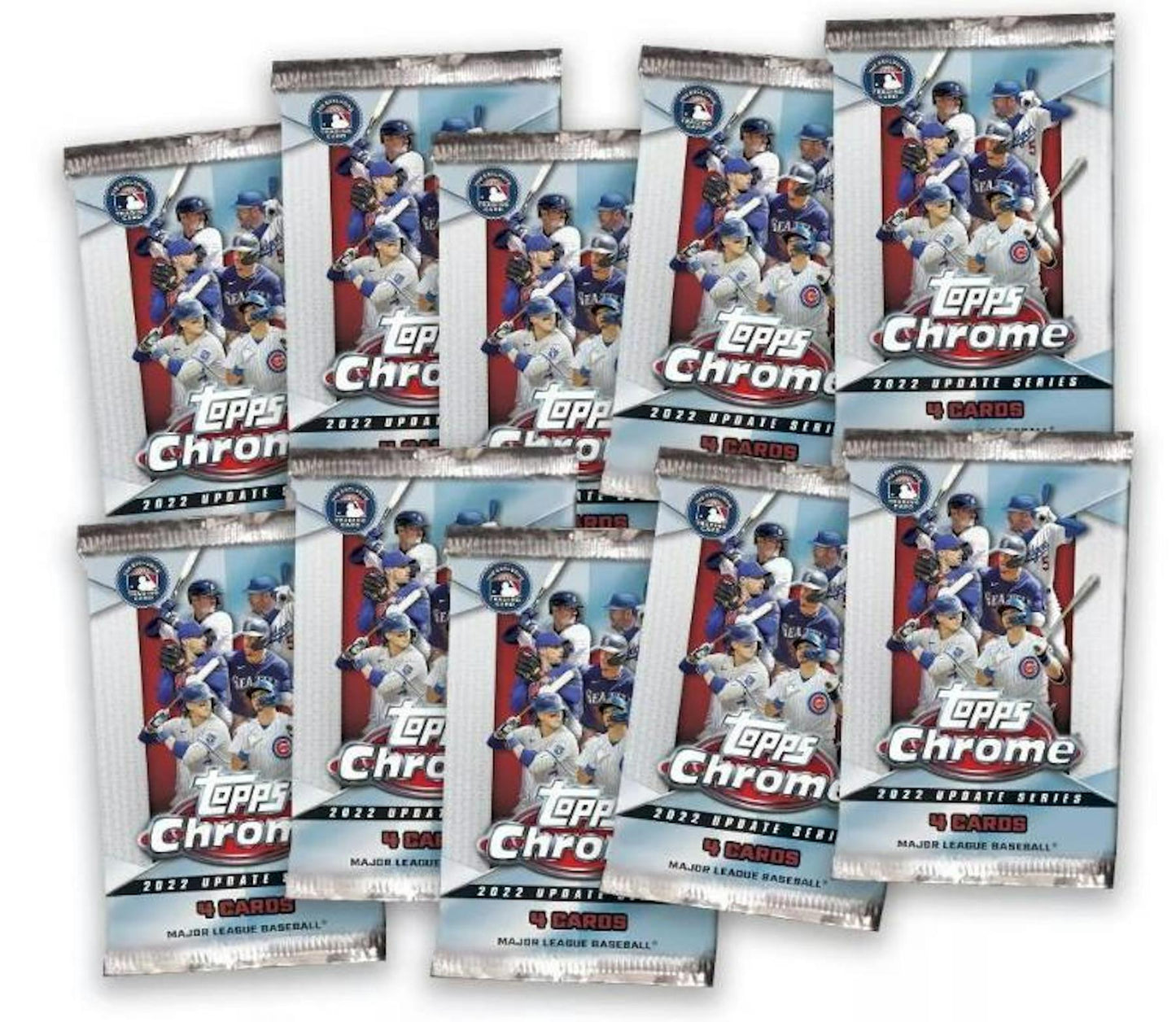 2022 Topps Chrome Update Series Baseball Mega Box - Columbia Hobby - Sports Card Boxes - Toploaders - Card Savers