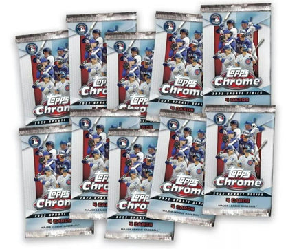 2022 Topps Chrome Update Series Baseball Mega Box - Columbia Hobby - Sports Card Boxes - Toploaders - Card Savers