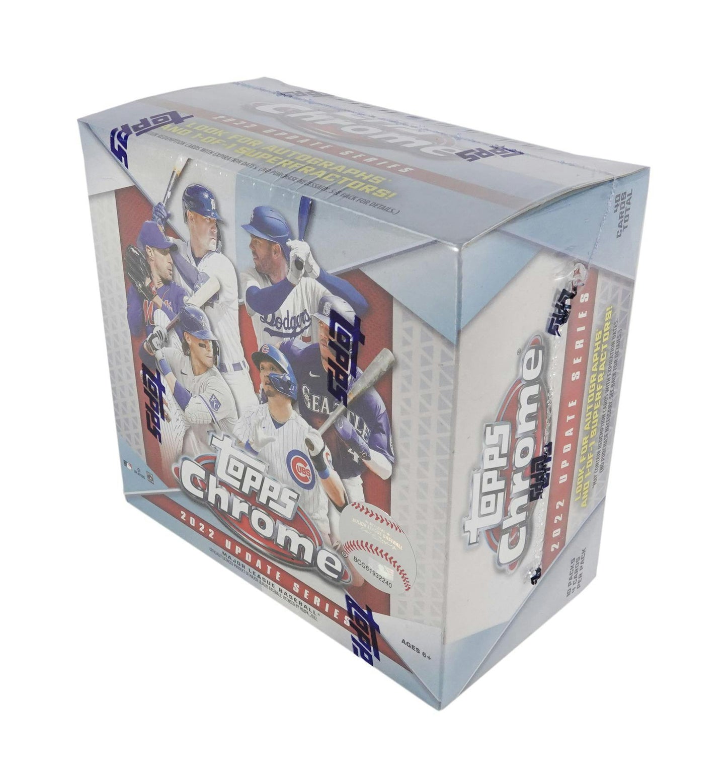 2022 Topps Chrome Update Series Baseball Mega Box - Columbia Hobby - Sports Card Boxes - Toploaders - Card Savers