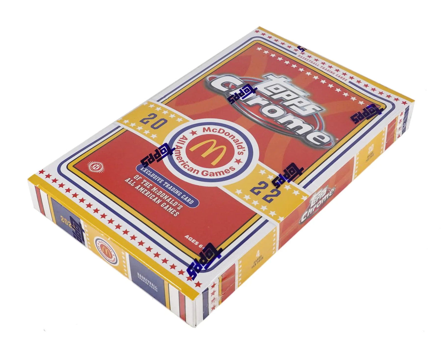 2022 Topps McDonald's All - American Chrome Basketball Box - Columbia Hobby - Sports Card Boxes - Toploaders - Card Savers