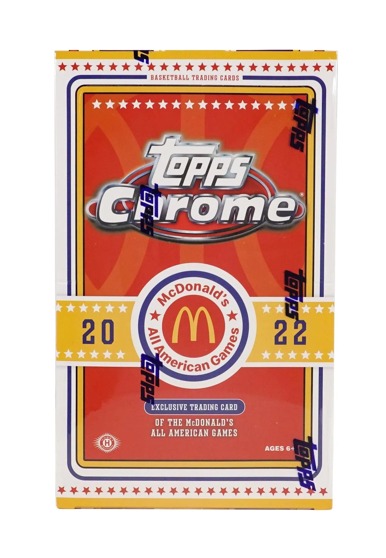 2022 Topps McDonald's All - American Chrome Basketball Box - Columbia Hobby - Sports Card Boxes - Toploaders - Card Savers