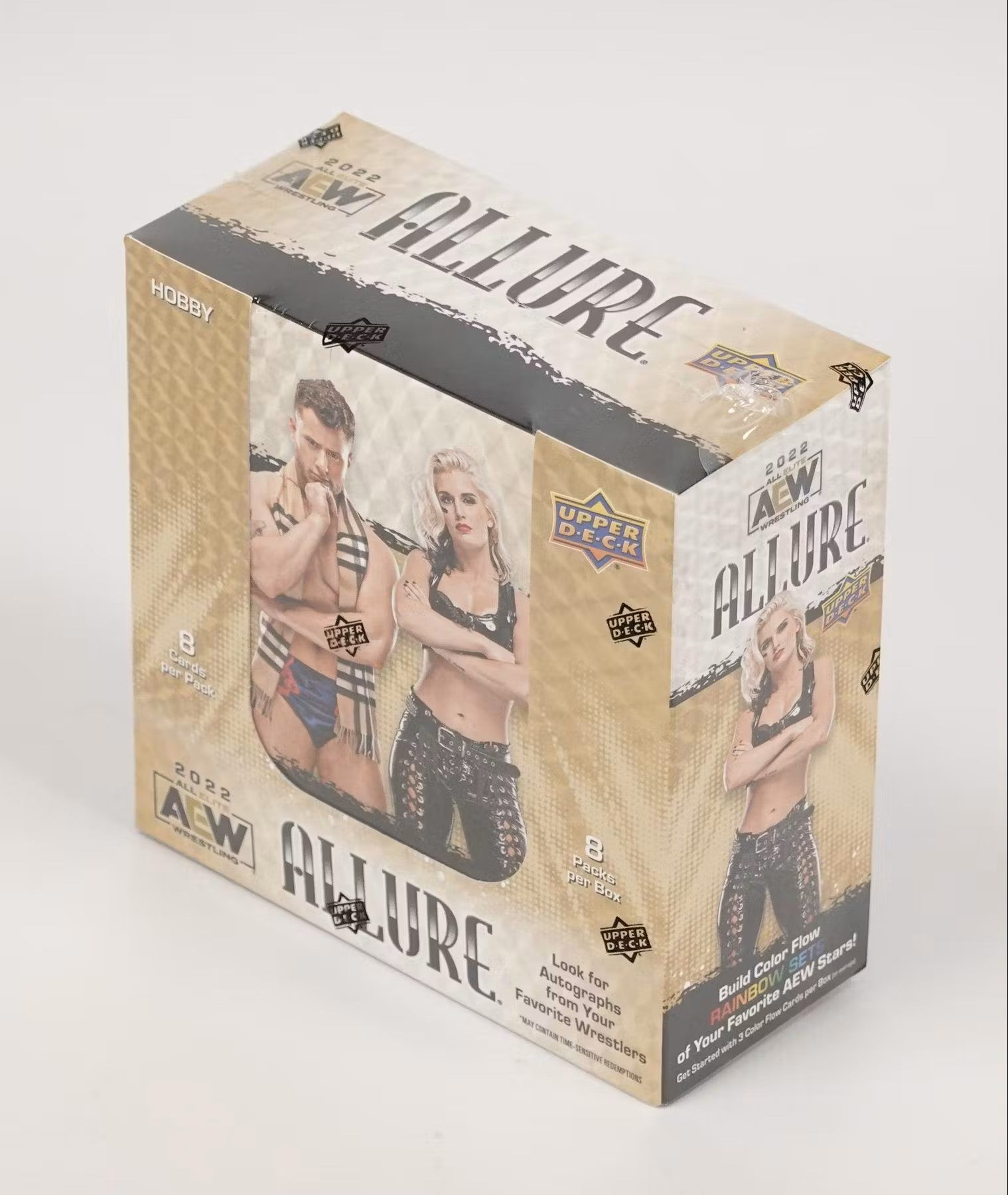 2022 Upper Deck AEW Allure Wrestling Hobby Box - Columbia Hobby - Sports Card Boxes - Toploaders - Card Savers