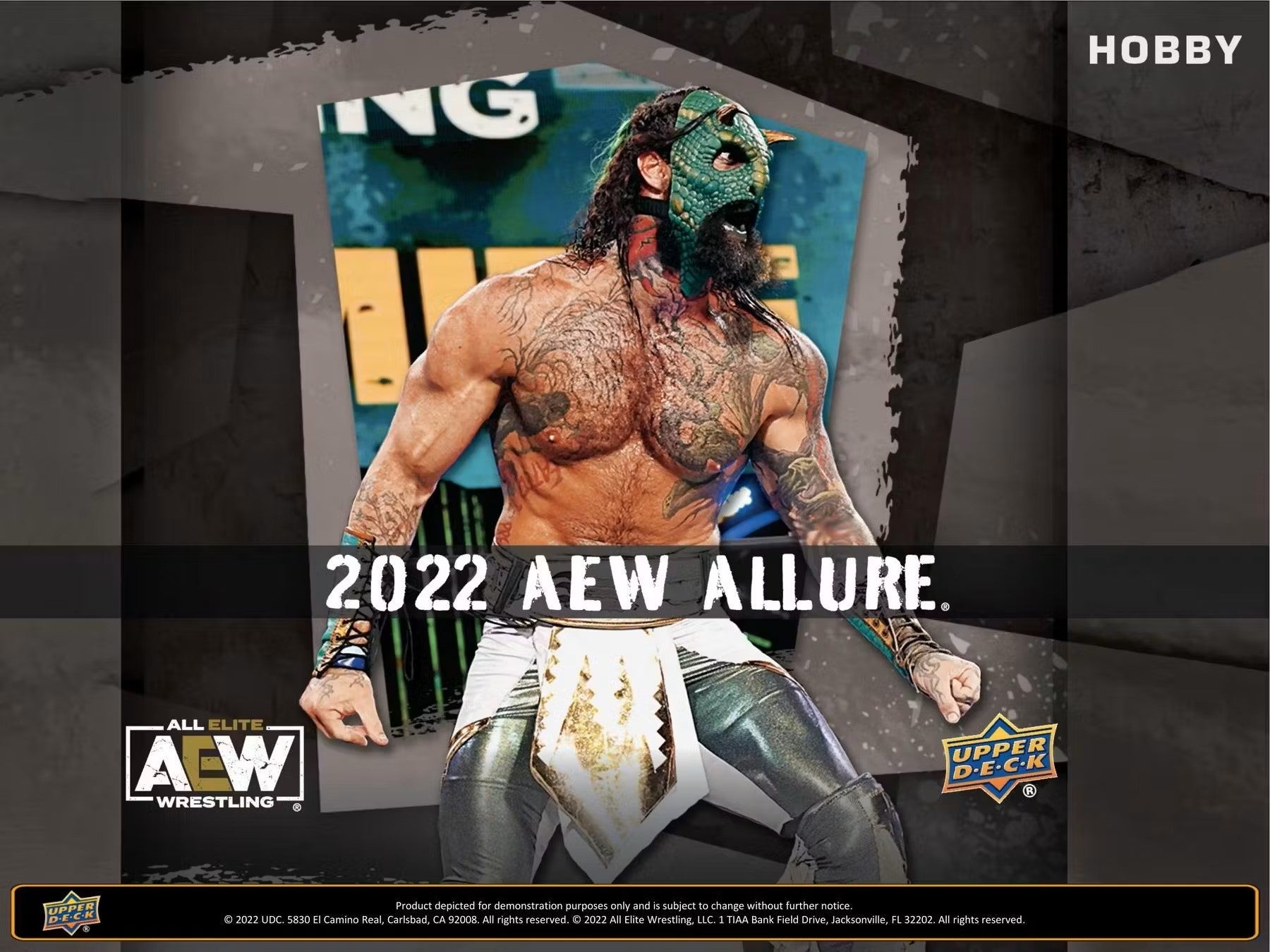 2022 Upper Deck AEW Allure Wrestling Hobby Box - Columbia Hobby - Sports Card Boxes - Toploaders - Card Savers