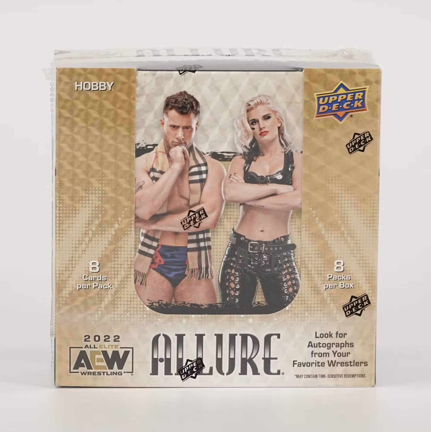 2022 Upper Deck AEW Allure Wrestling Hobby Box - Columbia Hobby - Sports Card Boxes - Toploaders - Card Savers