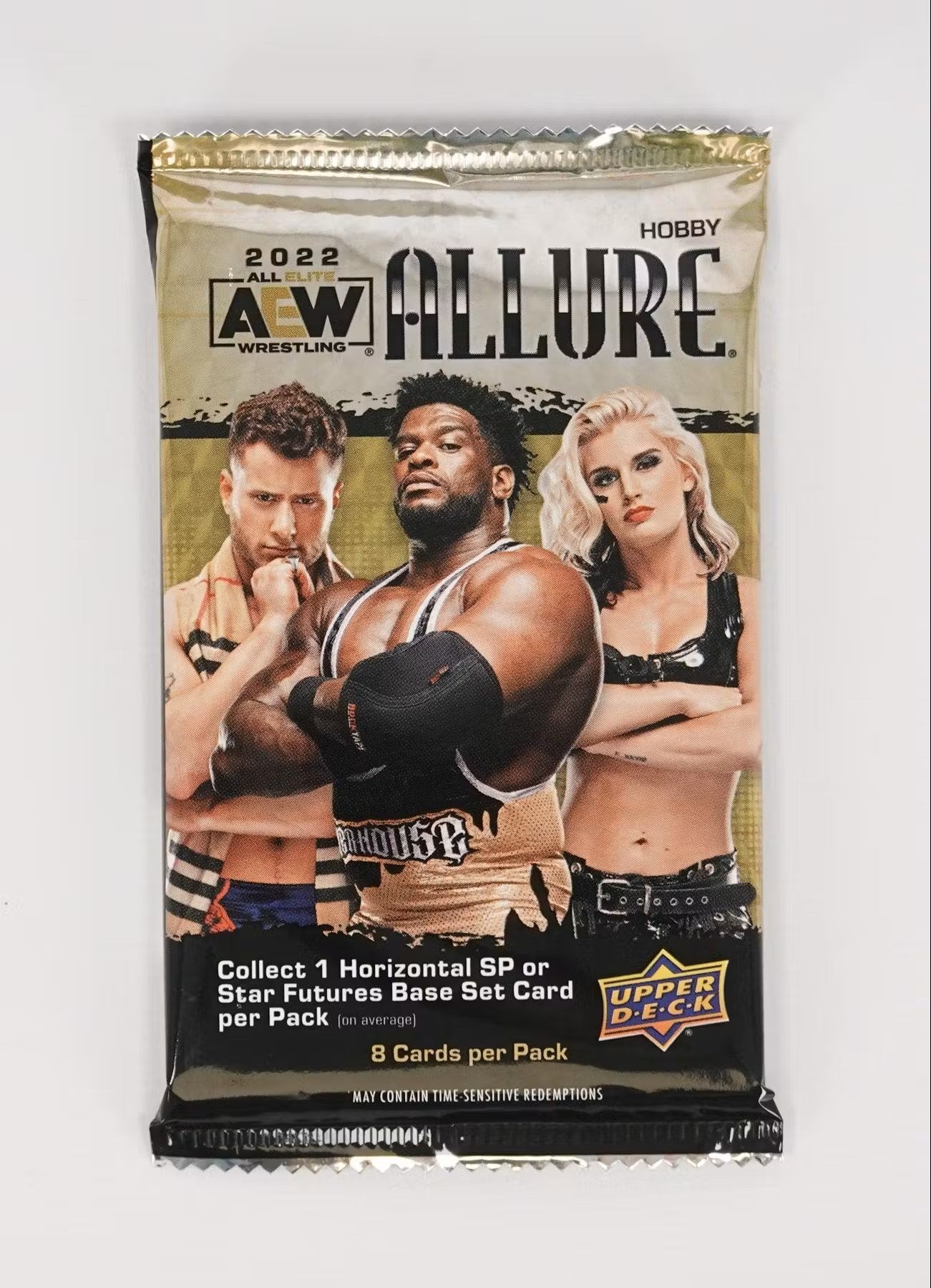 2022 Upper Deck AEW Allure Wrestling Hobby Box - Columbia Hobby - Sports Card Boxes - Toploaders - Card Savers