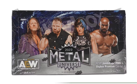 2022 Upper Deck All Elite Wrestling AEW Skybox Metal Universe Hobby Box - Columbia Hobby - Sports Card Boxes - Toploaders - Card Savers