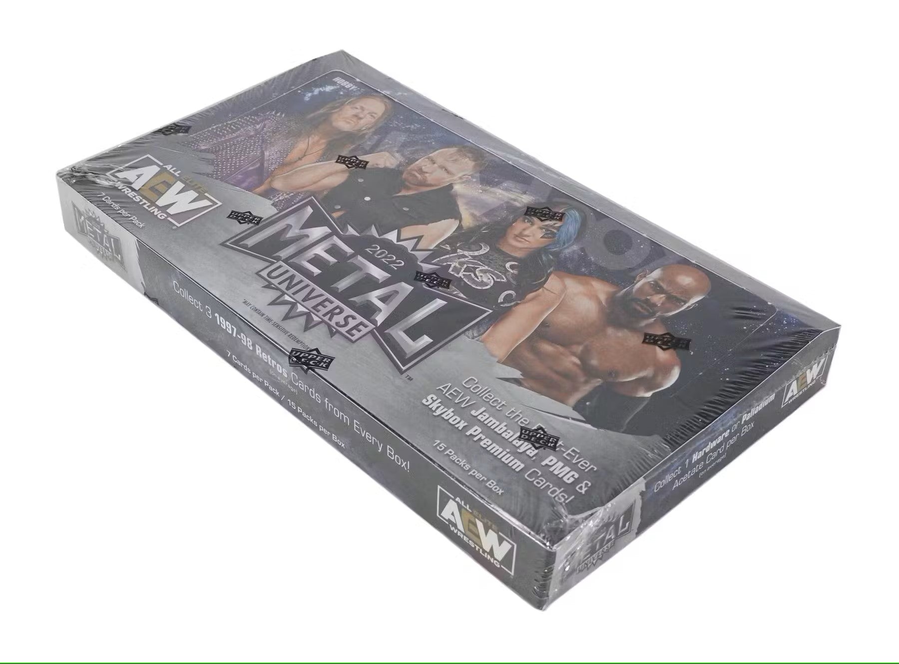 2022 Upper Deck All Elite Wrestling AEW Skybox Metal Universe Hobby Box - Columbia Hobby - Sports Card Boxes - Toploaders - Card Savers