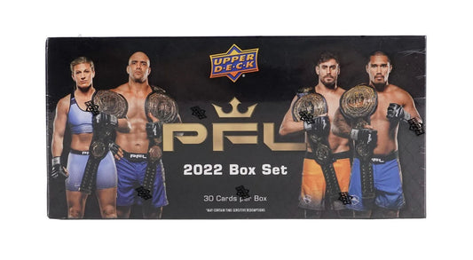 2022 Upper Deck Professional Fighters League PFL Factory Set - Columbia Hobby - Sports Card Boxes - Toploaders - Card Savers