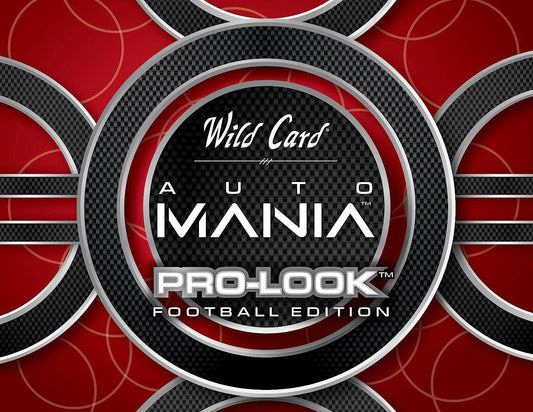 2022 Wild Card Auto Mania Pro Look Football Retail Box - Columbia Hobby - Sports Card Boxes - Toploaders - Card Savers
