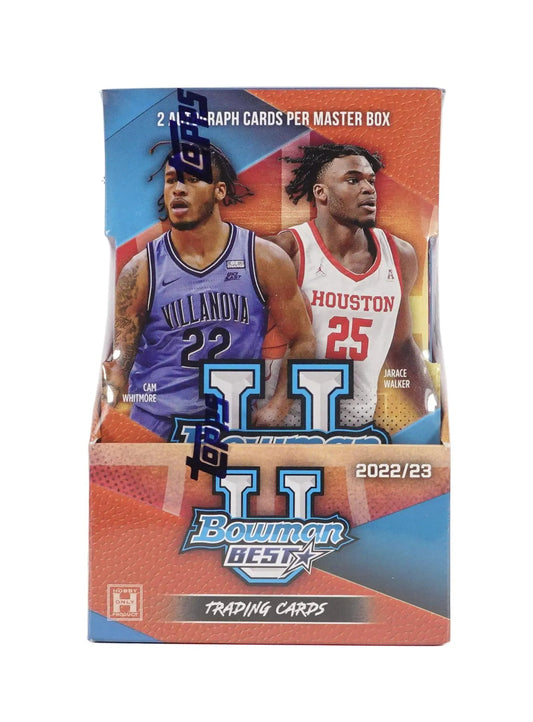 2022/23 Bowman University's Best Basketball Hobby Box - Columbia Hobby - Sports Card Boxes - Toploaders - Card Savers