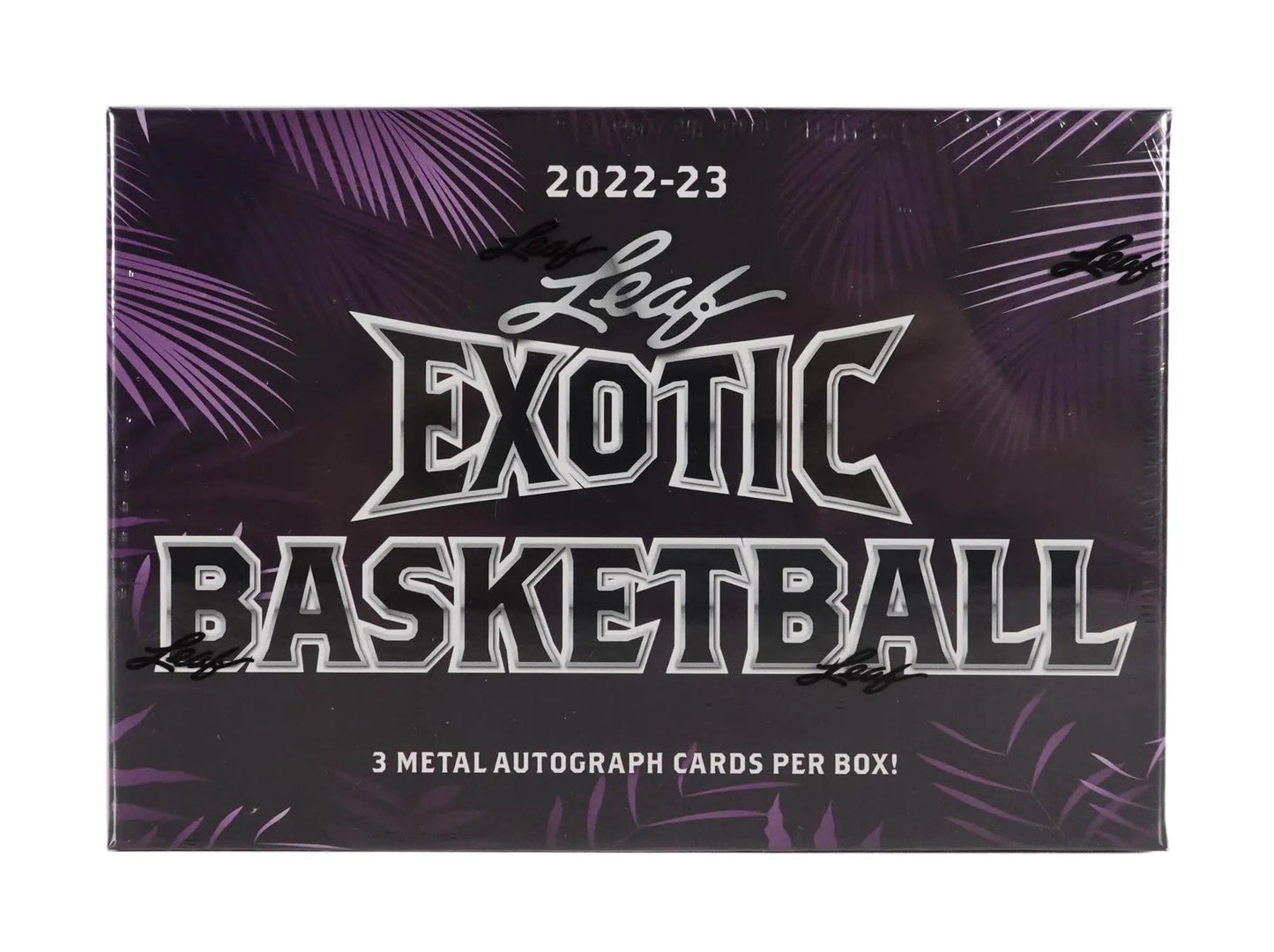 2022/23 Leaf Exotic Basketball Hobby Box - Columbia Hobby - Sports Card Boxes - Toploaders - Card Savers
