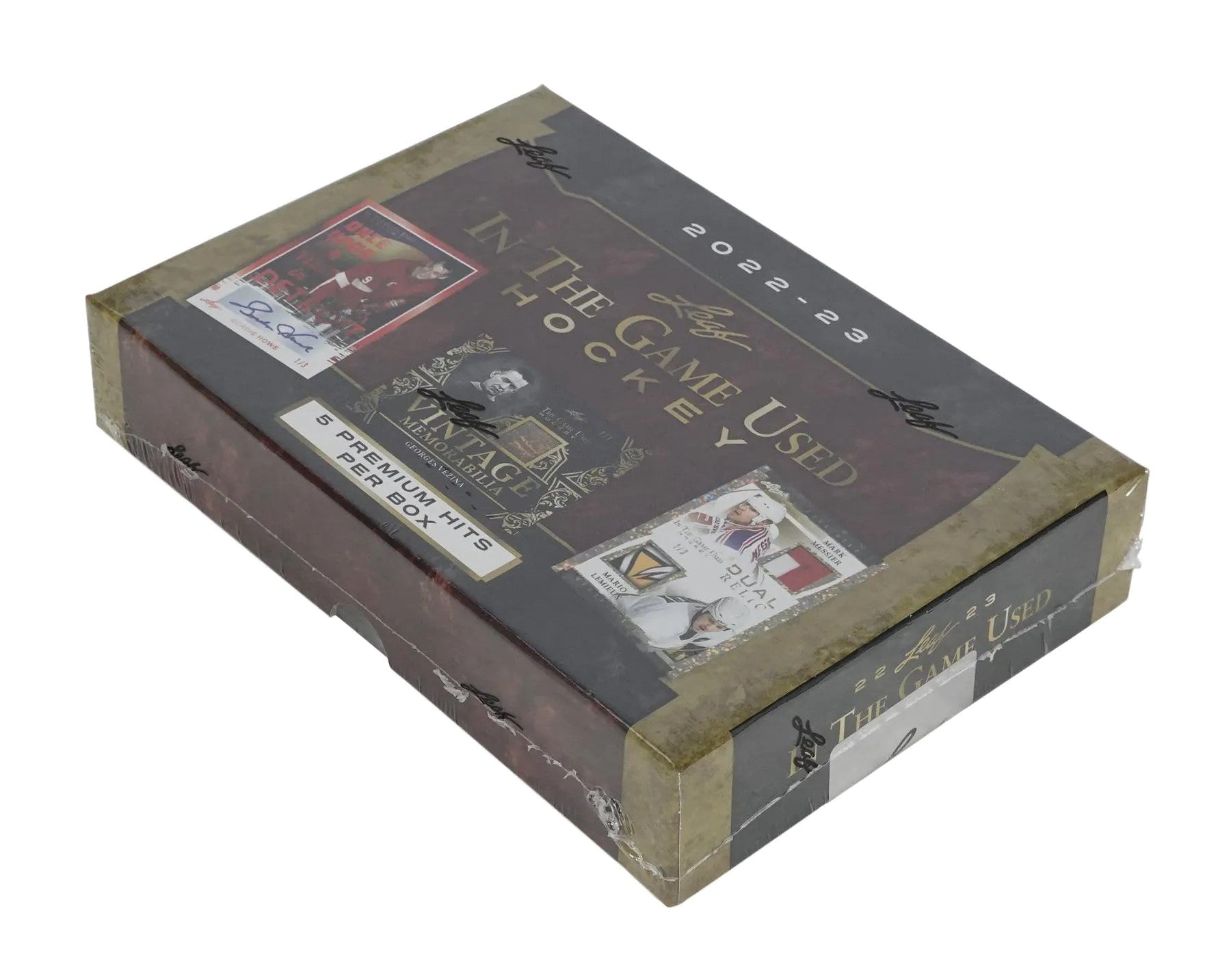 2022/23 Leaf In The Game Used Hockey Hobby Box - Columbia Hobby - Sports Card Boxes - Toploaders - Card Savers