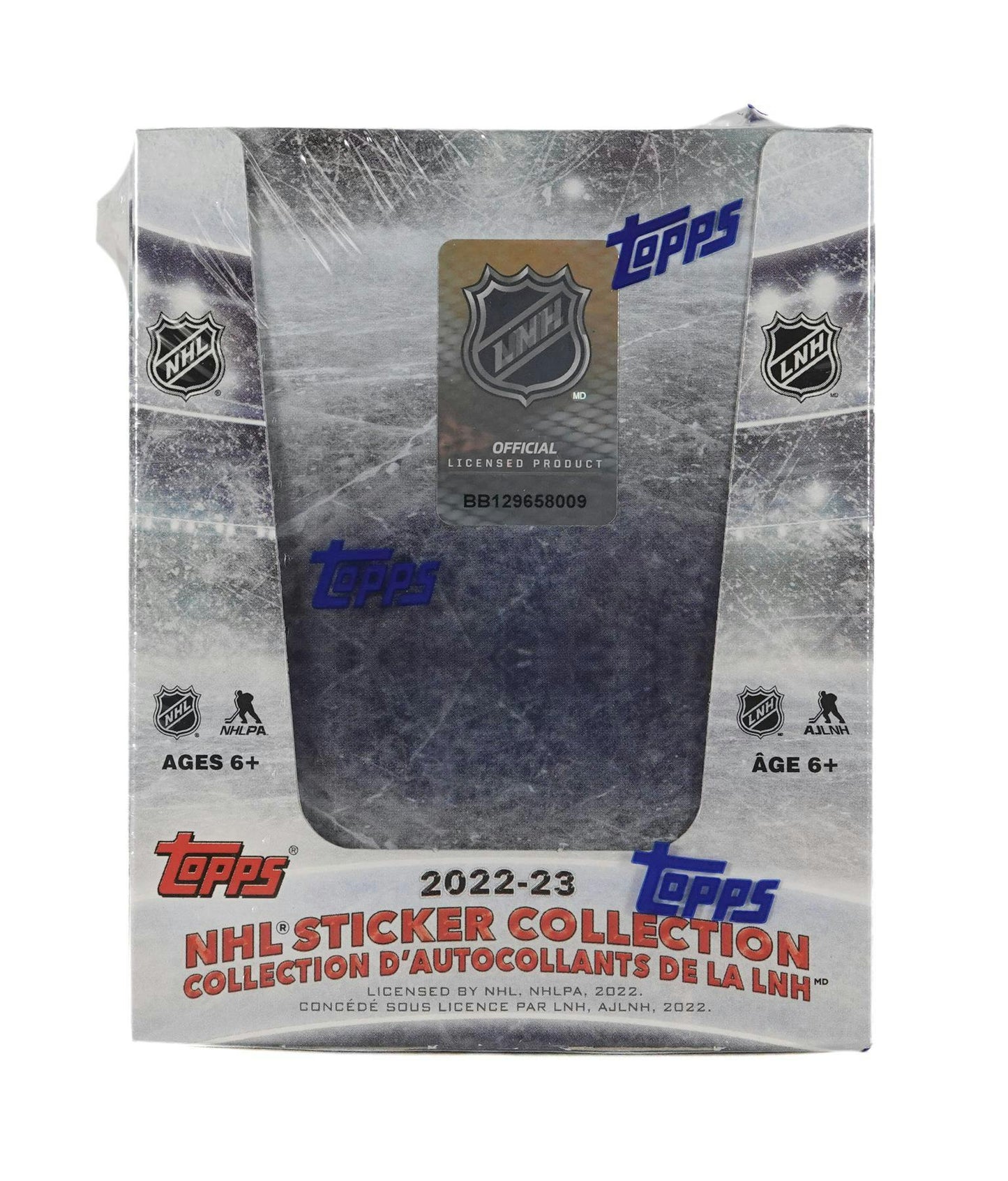 2022/23 Topps NHL Hockey Sticker Collection 50 - Pack Box | Columbia Sports Cards - Columbia Sports Cards