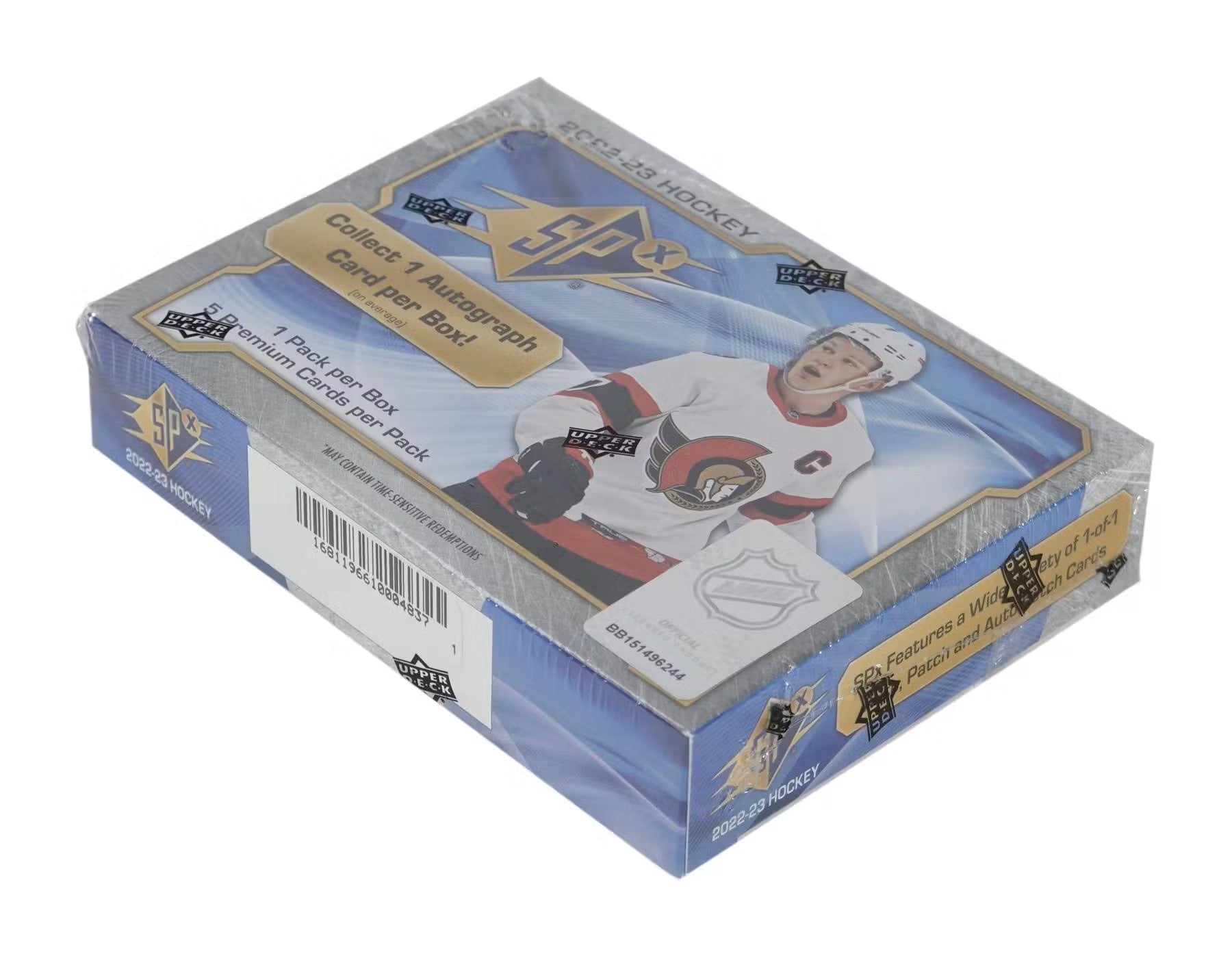 2022/23 Upper Deck SPx Hockey Hobby Box - Columbia Hobby - Sports Card Boxes - Toploaders - Card Savers