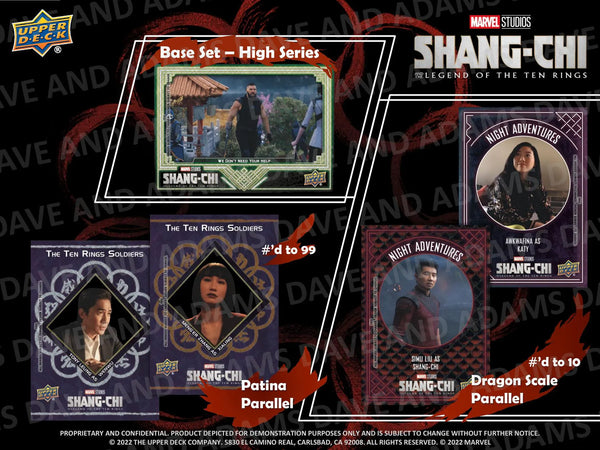 2023 Upper Deck Marvel Studios Shang-Chi and the Legend of the Ten Rings Hobby Box