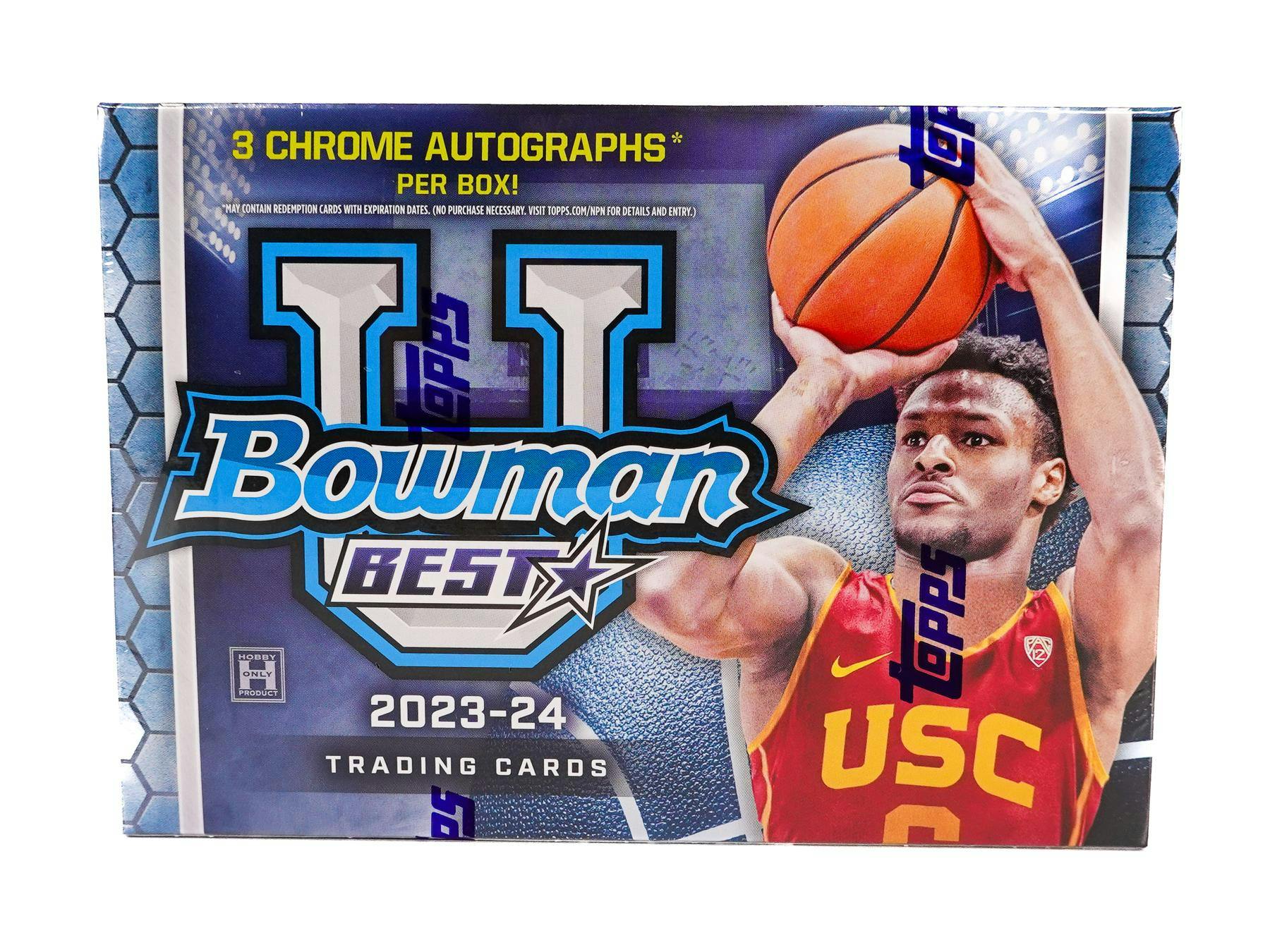 2023 - 24 Bowman University Best Basketball Breakers Delight Box - Columbia Hobby - Sports Card Boxes - Toploaders - Card Savers
