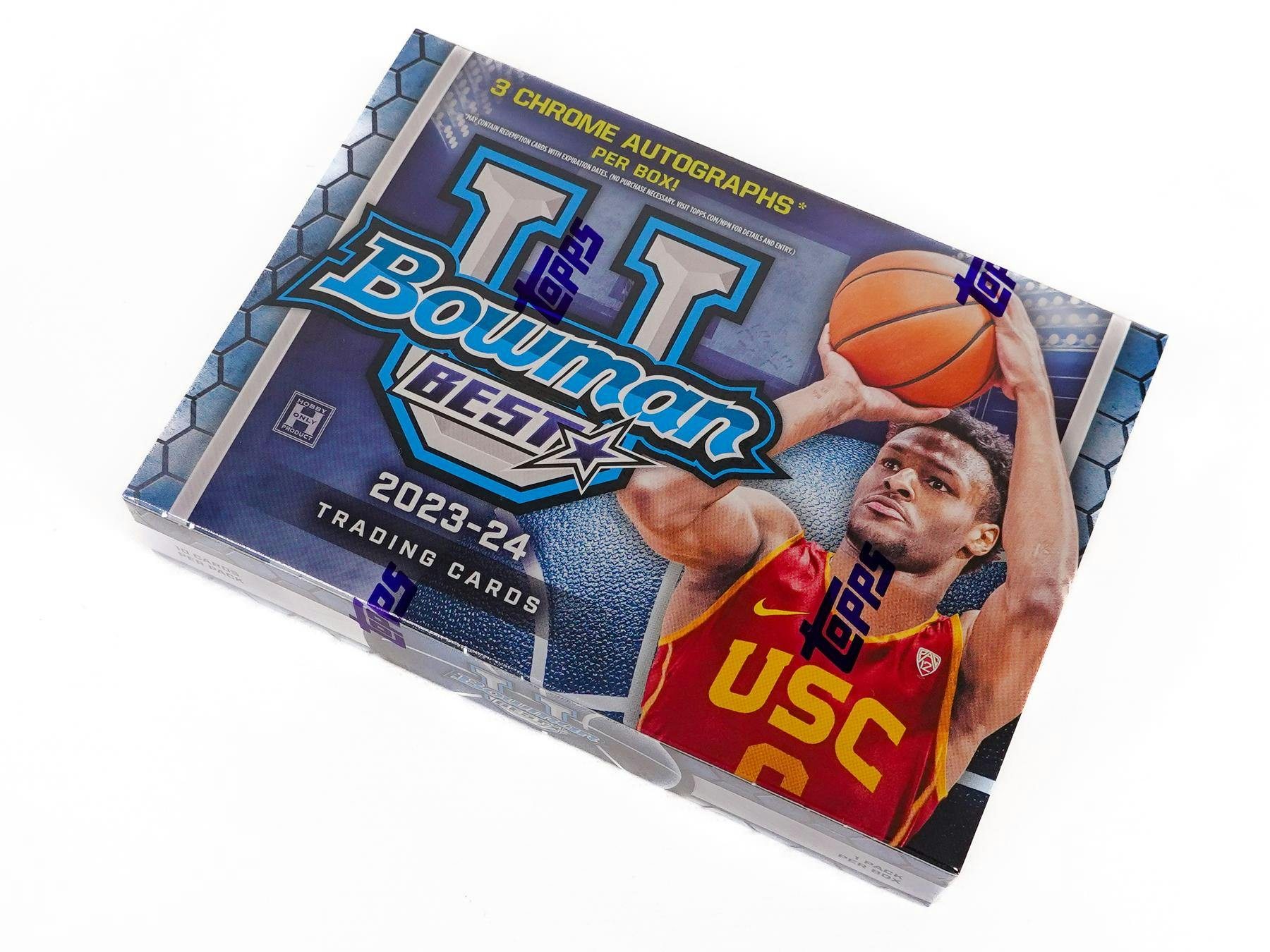 2023 - 24 Bowman University Best Basketball Breakers Delight Box - Columbia Hobby - Sports Card Boxes - Toploaders - Card Savers
