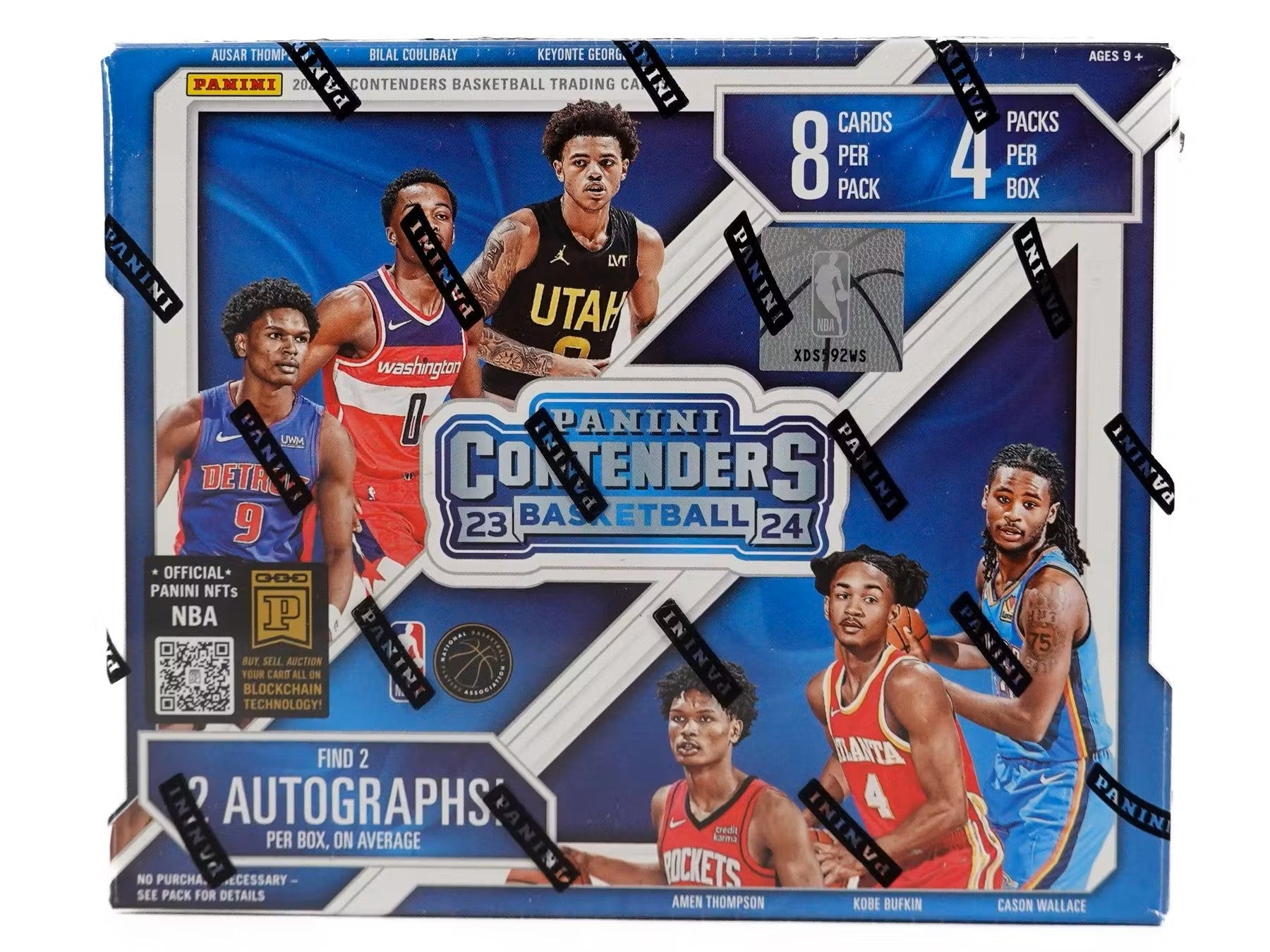 2023 - 24 Panini Contenders Basketball Hobby Box - Columbia Hobby - Sports Card Boxes - Toploaders - Card Savers