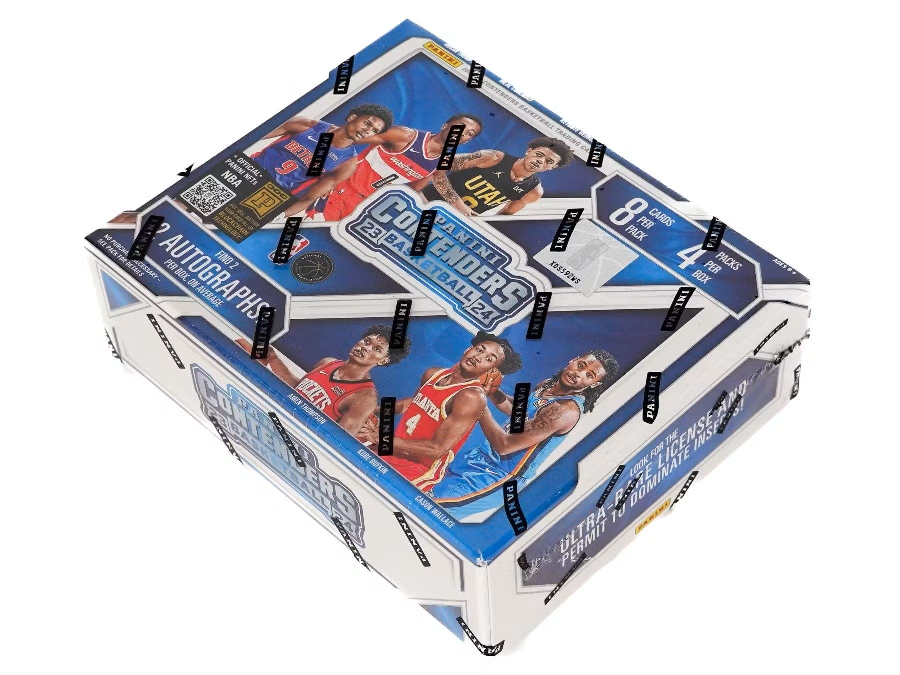 2023 - 24 Panini Contenders Basketball Hobby Box - Columbia Hobby - Sports Card Boxes - Toploaders - Card Savers