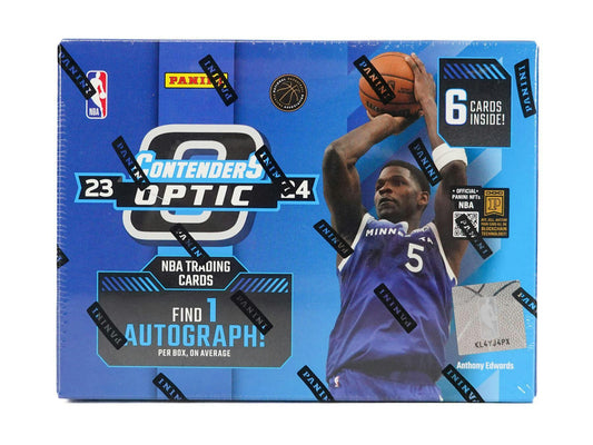 2023 - 24 Panini Contenders Optic Basketball Hobby Box - Columbia Hobby - Sports Card Boxes - Toploaders - Card Savers