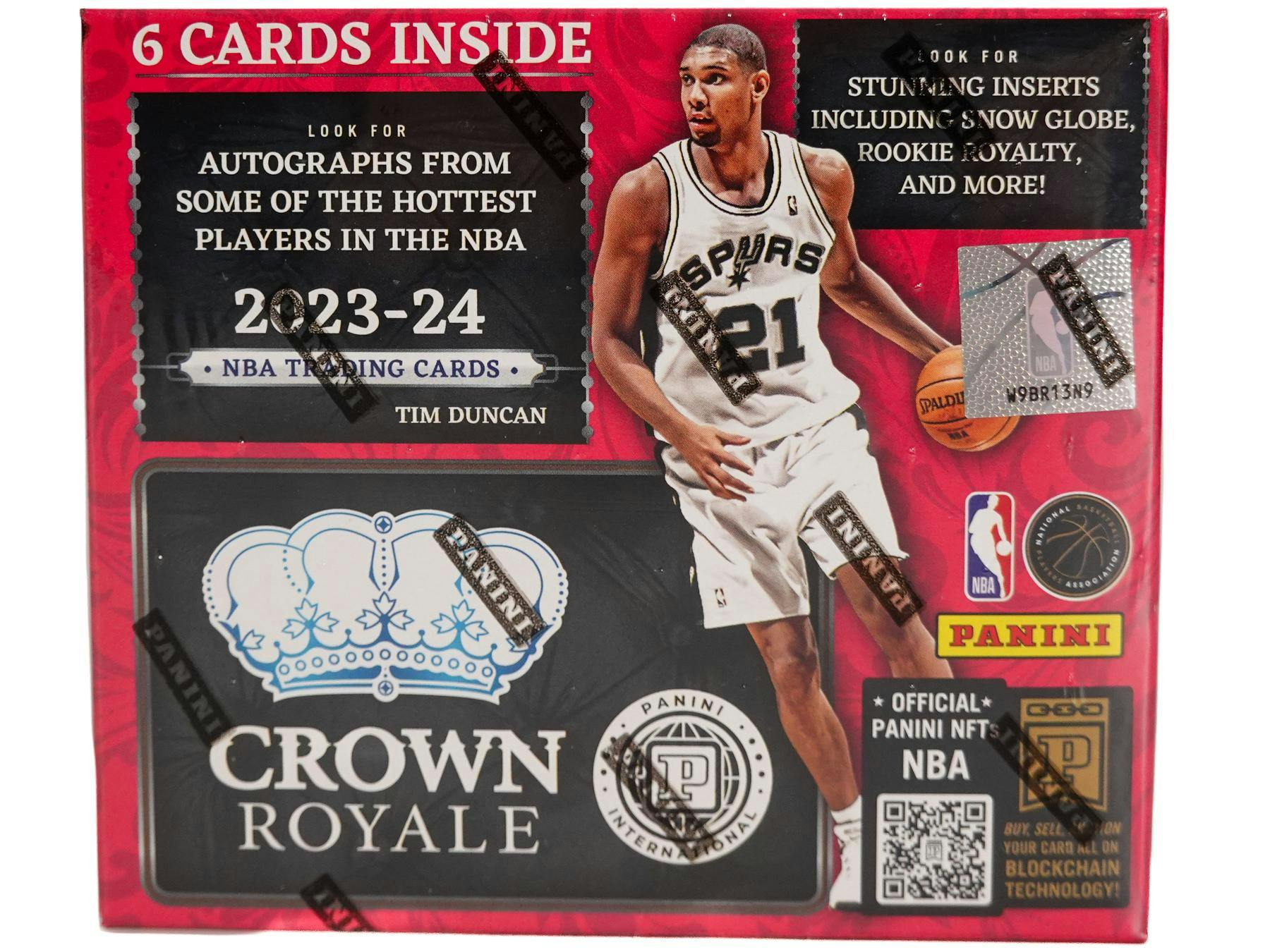 2023 - 24 Panini Crown Royale Basketball International Hobby Box - Columbia Hobby - Sports Card Boxes - Toploaders - Card Savers