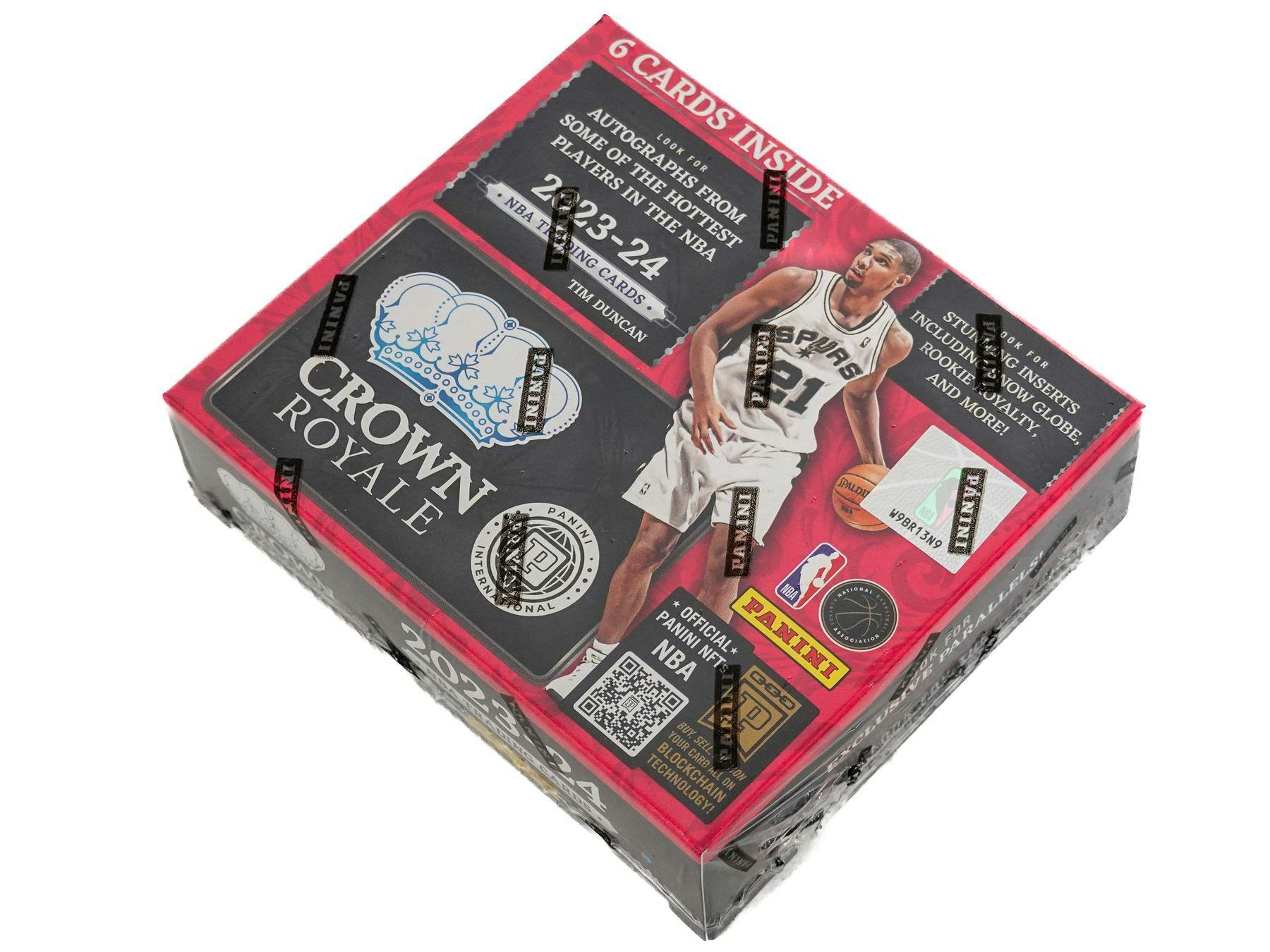 2023 - 24 Panini Crown Royale Basketball International Hobby Box - Columbia Hobby - Sports Card Boxes - Toploaders - Card Savers