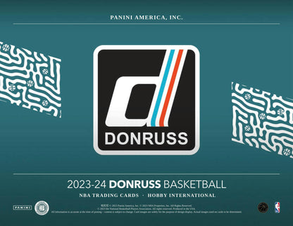 2023 - 24 Panini Donruss Basketball International Hobby Box - Columbia Hobby - Sports Card Boxes - Toploaders - Card Savers