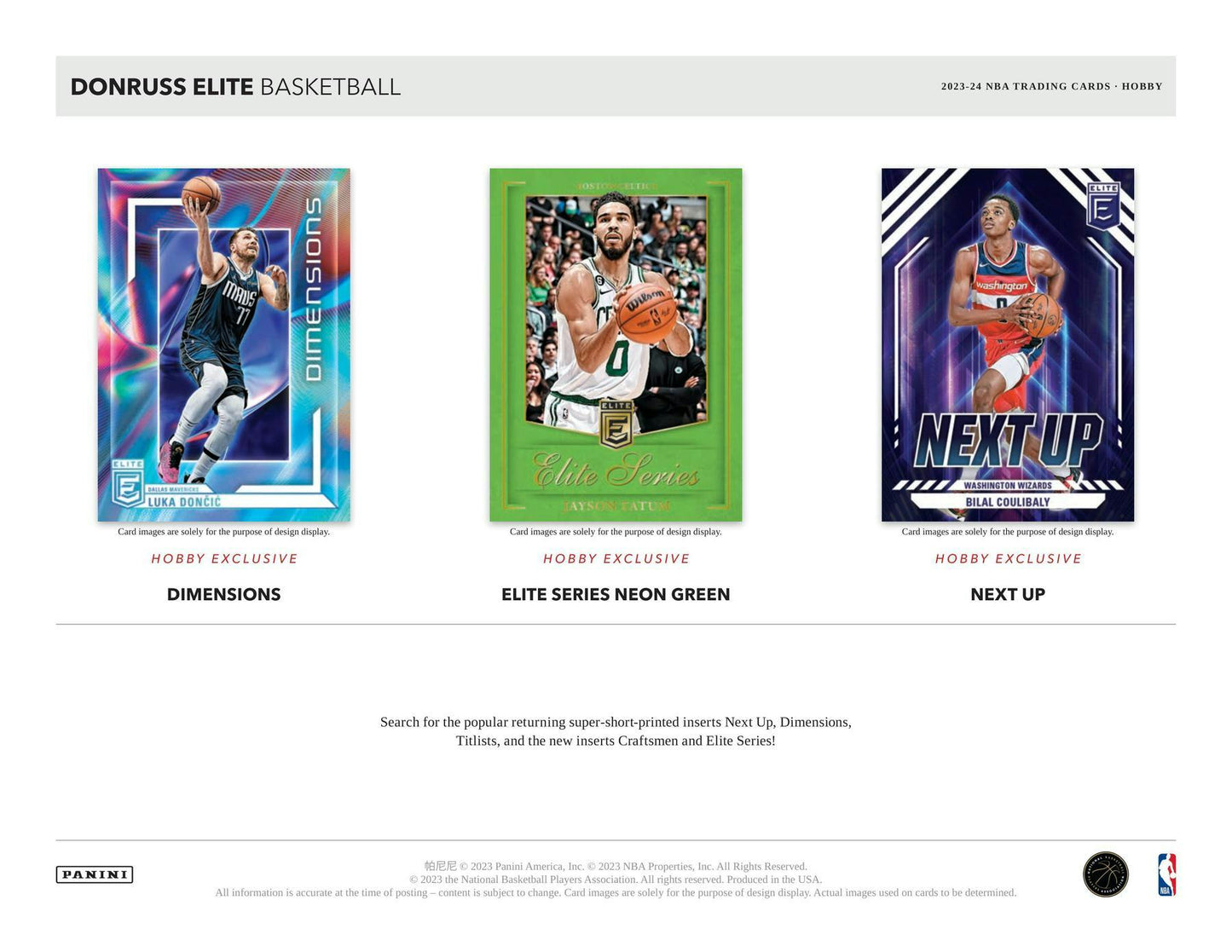 2023 - 24 Panini Donruss Elite Basketball Hobby Box - Columbia Hobby - Sports Card Boxes - Toploaders - Card Savers