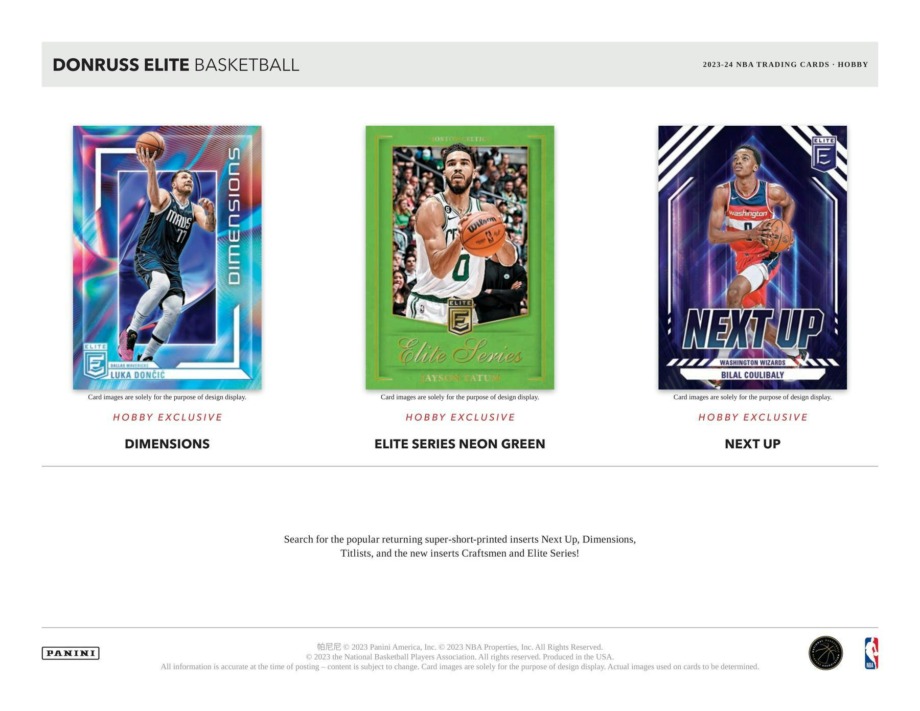 2023 - 24 Panini Donruss Elite Basketball Hobby Box - Columbia Hobby - Sports Card Boxes - Toploaders - Card Savers