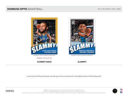 2023 - 24 Panini Donruss Optic Basketball 1st Off The Line FOTL Hobby Box - Columbia Hobby - Sports Card Boxes - Toploaders - Card Savers