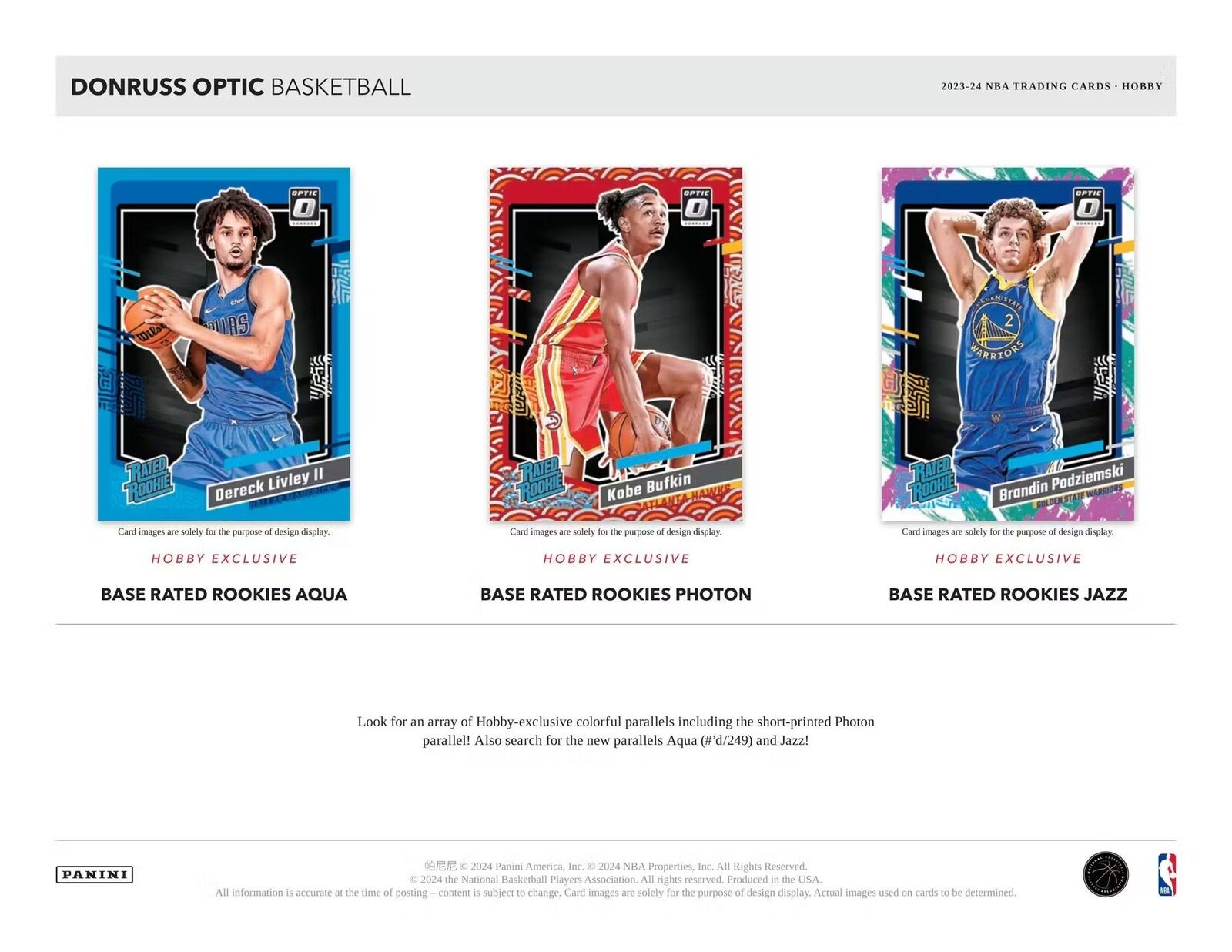2023 - 24 Panini Donruss Optic Basketball 1st Off The Line FOTL Hobby Box - Columbia Hobby - Sports Card Boxes - Toploaders - Card Savers