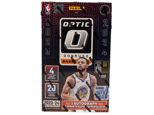 2023 - 24 Panini Donruss Optic Basketball 1st Off The Line FOTL Hobby Box - Columbia Hobby - Sports Card Boxes - Toploaders - Card Savers