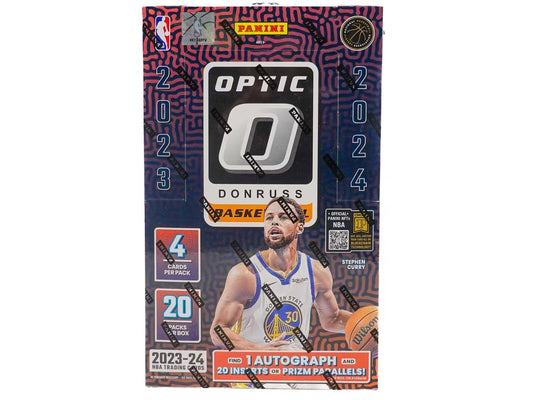 2023 - 24 Panini Donruss Optic Basketball Hobby Box - Columbia Hobby - Sports Card Boxes - Toploaders - Card Savers