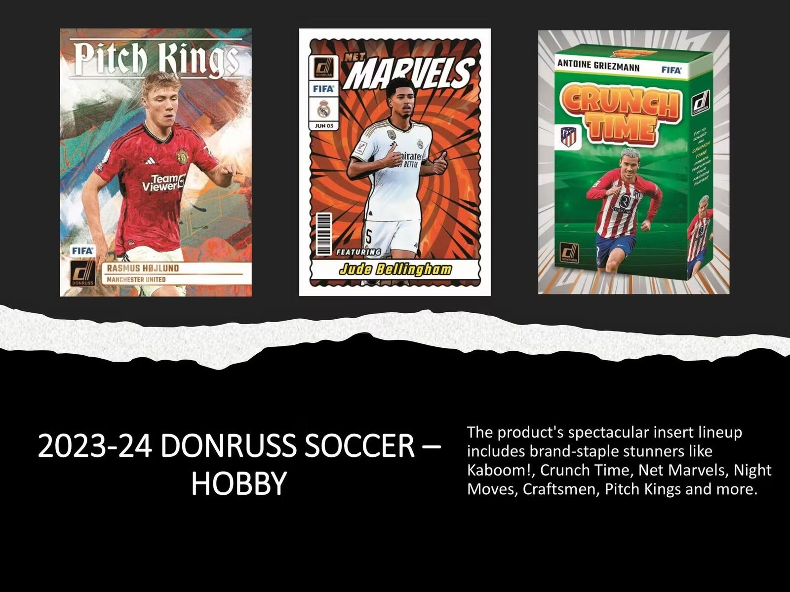 2023 - 24 Panini Donruss Soccer Hobby Box - Columbia Hobby - Sports Card Boxes - Toploaders - Card Savers