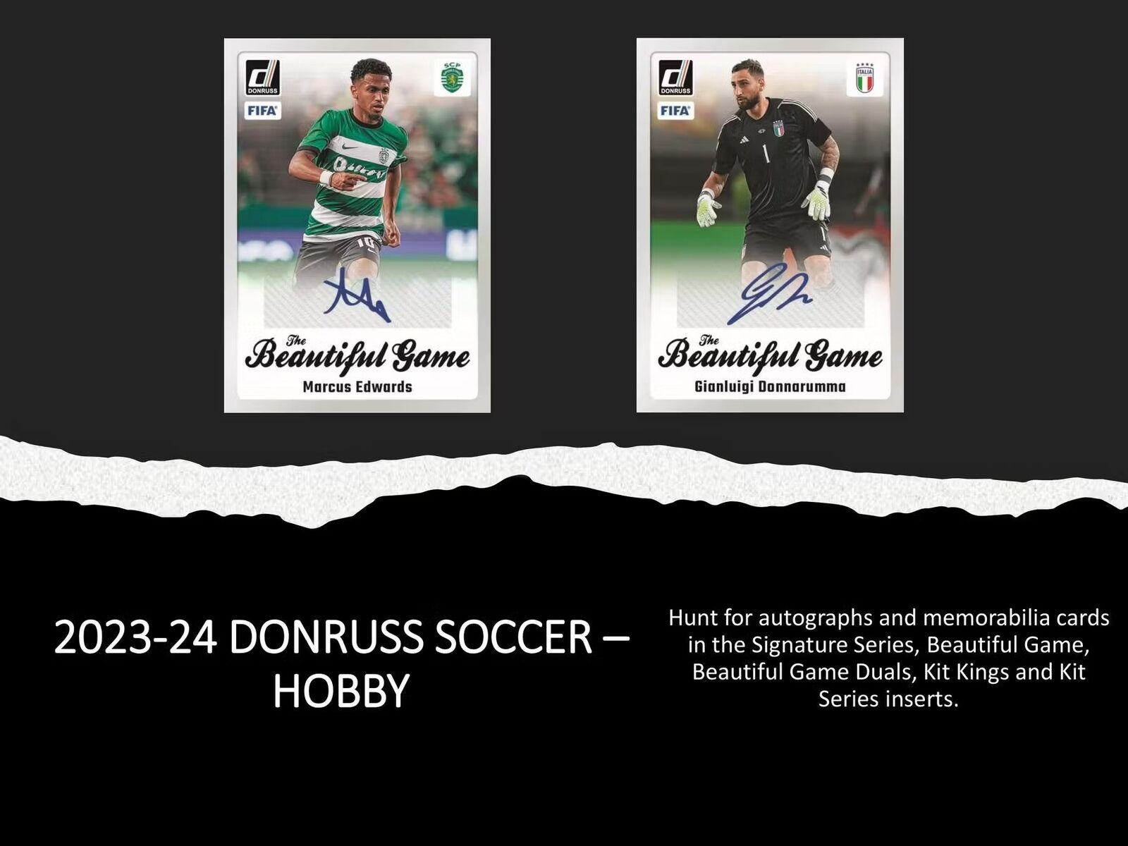 2023 - 24 Panini Donruss Soccer Hobby Box - Columbia Hobby - Sports Card Boxes - Toploaders - Card Savers