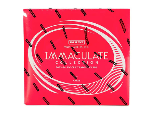 2023 - 24 Panini Immaculate Soccer Hobby Box - Columbia Hobby - Sports Card Boxes - Toploaders - Card Savers