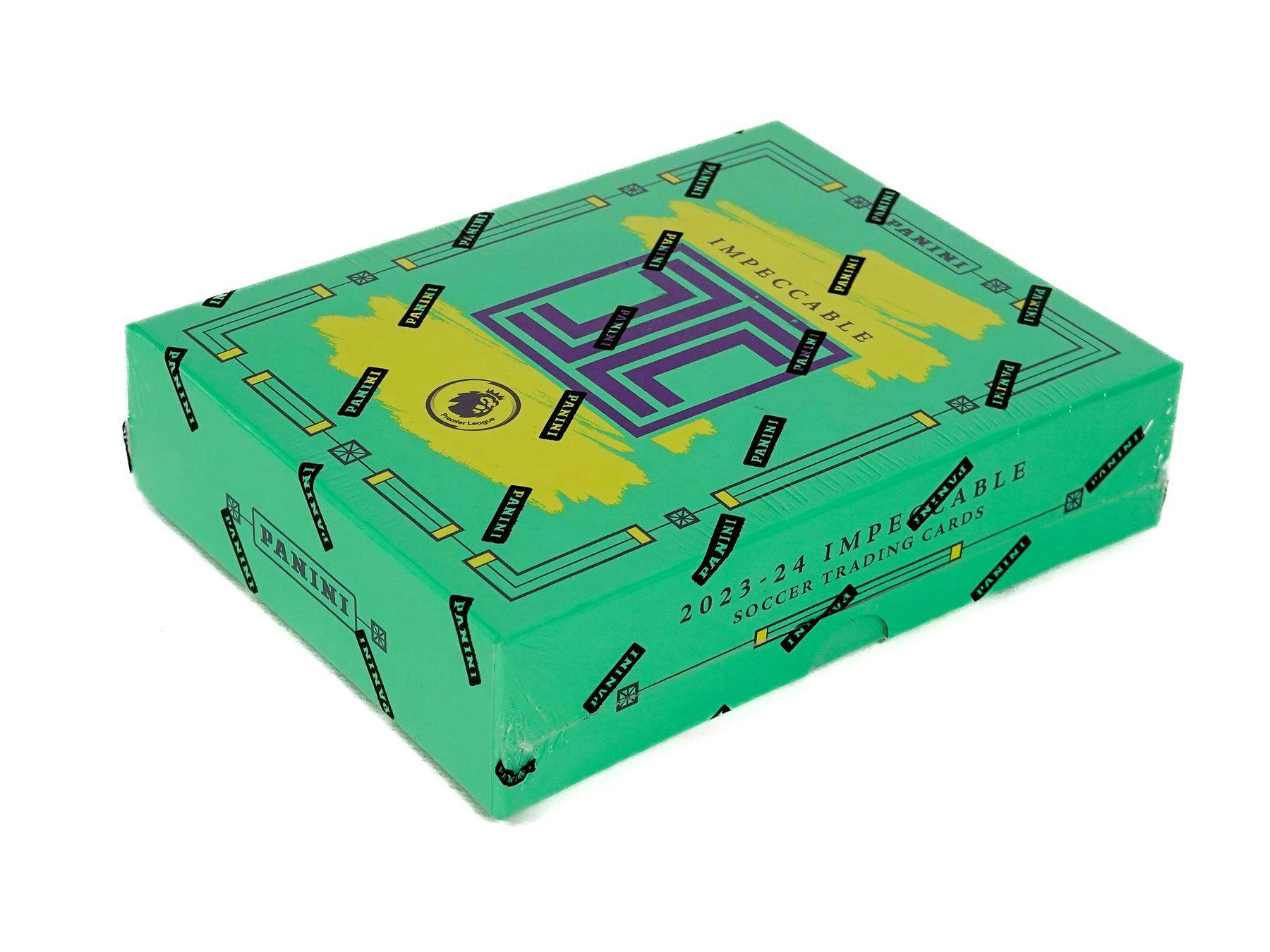 2023 - 24 Panini Impeccable Premier League EPL Soccer Hobby Box - Columbia Hobby - Sports Card Boxes - Toploaders - Card Savers