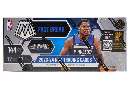 2023 - 24 Panini Mosaic Basketball Fast Break Box - Columbia Hobby - Sports Card Boxes - Toploaders - Card Savers