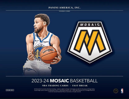 2023 - 24 Panini Mosaic Basketball Fast Break Box - Columbia Hobby - Sports Card Boxes - Toploaders - Card Savers