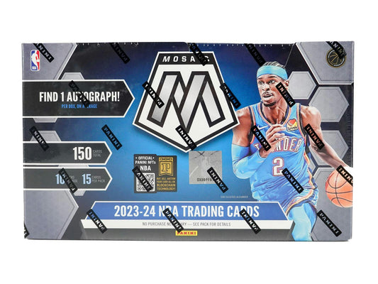 2023 - 24 Panini Mosaic Basketball Hobby Box - Columbia Hobby - Sports Card Boxes - Toploaders - Card Savers