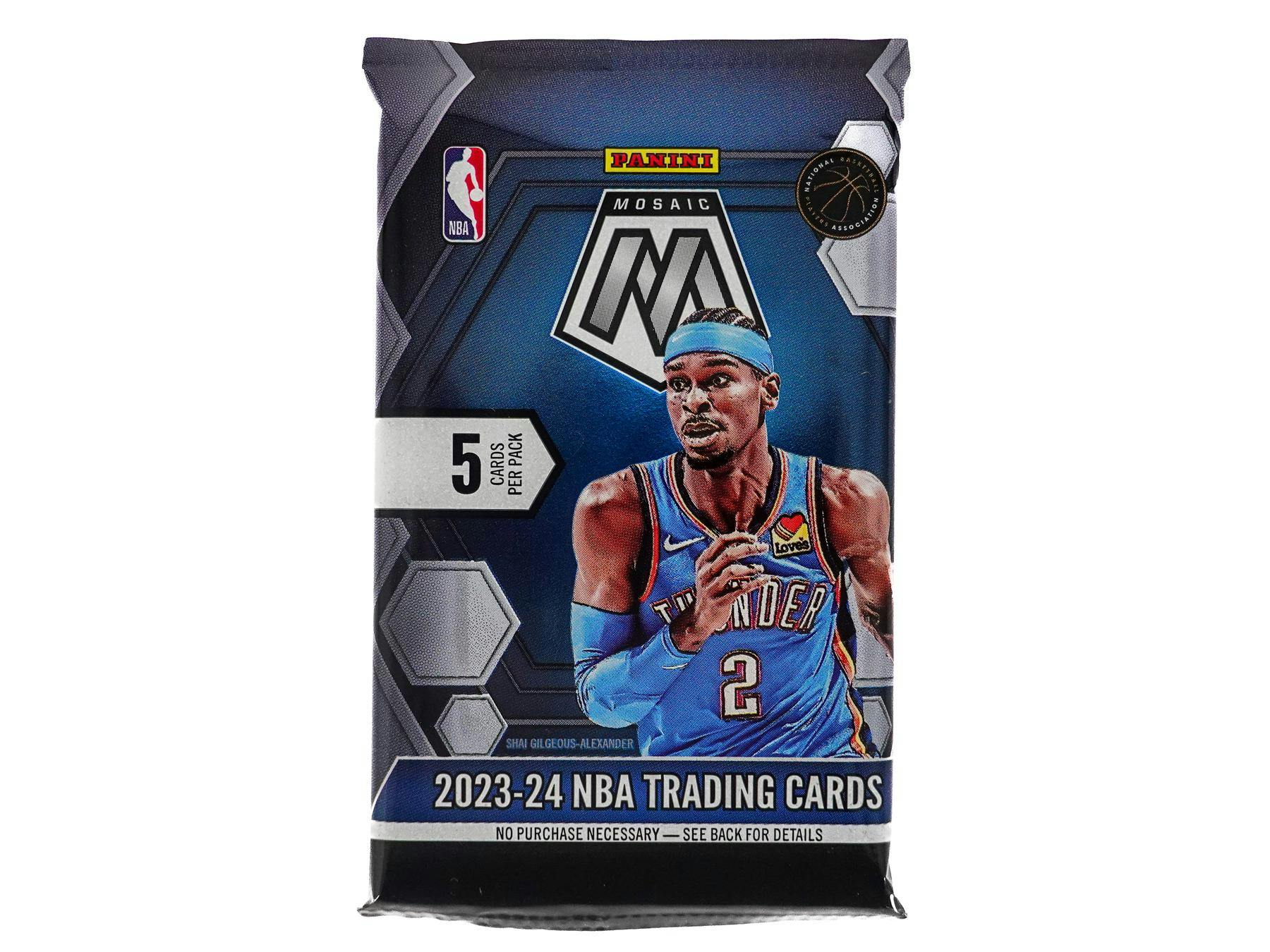 2023 - 24 Panini Mosaic Basketball International Hobby Box - Columbia Hobby - Sports Card Boxes - Toploaders - Card Savers