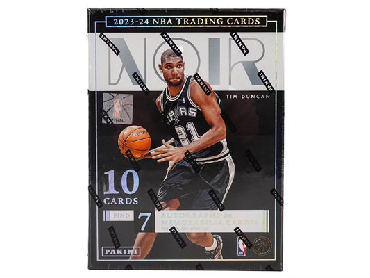 2023 - 24 Panini Noir Basketball Hobby Box - Columbia Hobby - Sports Card Boxes - Toploaders - Card Savers