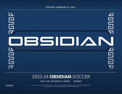 2023 - 24 Panini Obsidian Soccer Hobby Box - Columbia Hobby - Sports Card Boxes - Toploaders - Card Savers