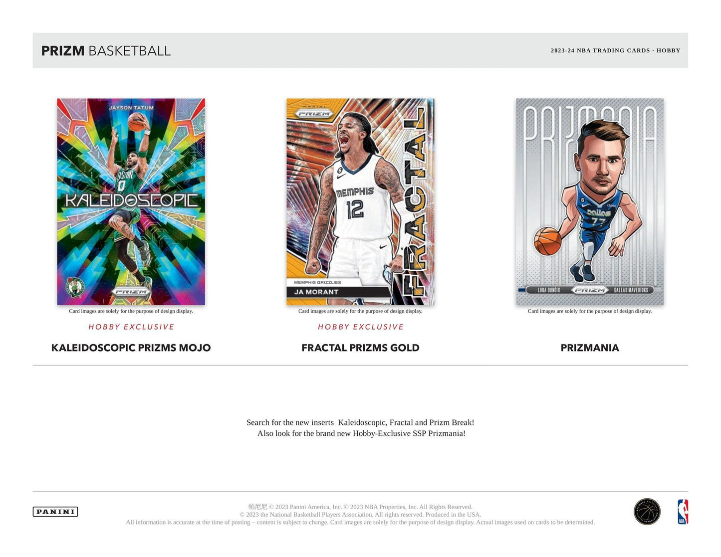 2023 - 24 Panini Prizm Basketball Hobby Box - Columbia Hobby - Sports Card Boxes - Toploaders - Card Savers