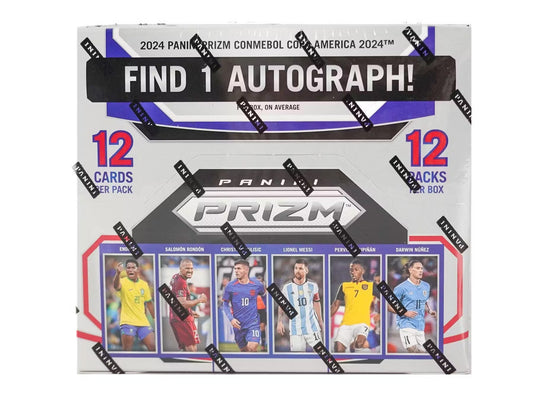 2023 - 24 Panini Prizm COPA America Soccer Hobby Box - Columbia Hobby - Sports Card Boxes - Toploaders - Card Savers